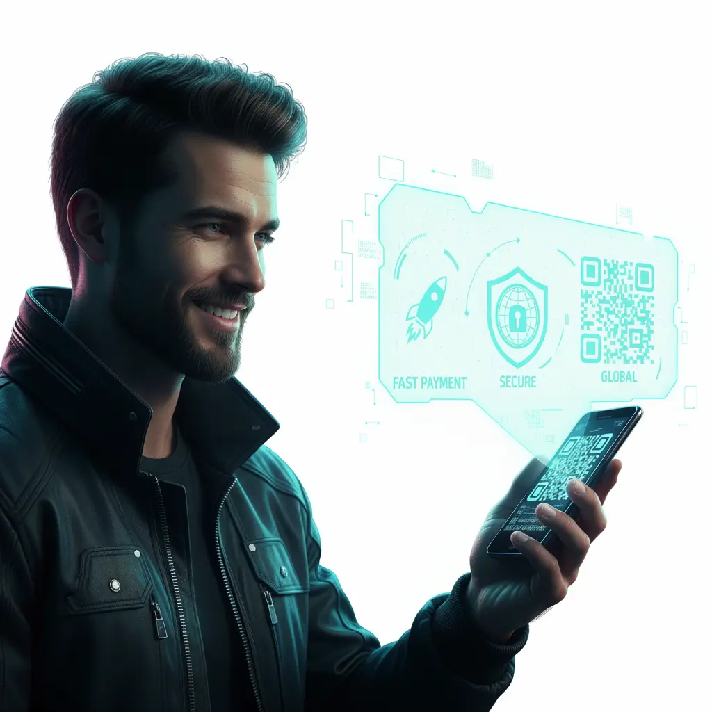 Scan QR Code to select recipient