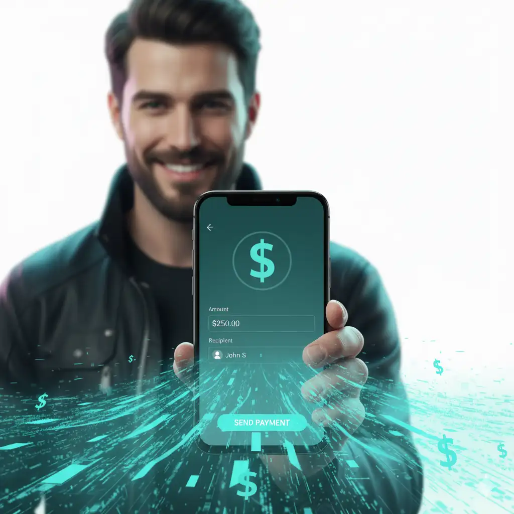 Enter payment amount and confirm details